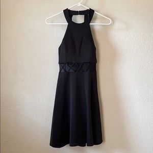 Black cocktail dress